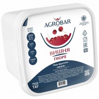 Замороженное пюре "Agrobar" Вишня 1кг
