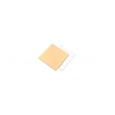 Подложка квадратная золото/белая 11х11 см (1,5мм)