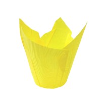 Формы бумажные тюльпан Желтые 10шт